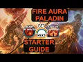 Grim Dawn Beginner Auradin Guide multiple fire auras Paladin HC viable