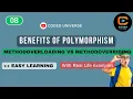 OverLoading Vs OverRiding Benefits of Polymorphism Coded Universe