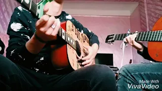 Cheb Mami قلبي بغاك نتيا Galbi Baghak Ntya Cover Guitare By Badrou Badou Et Alaa La ShiQui 