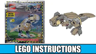 LEGO Instructions | LEGO Jurassic World | 122218 | T-Rex (LEGO Magazine)