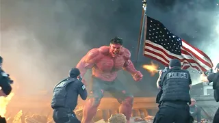 red hulk vs captain america fight scene captain america brave new world 2025 clip 4k