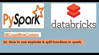 How to use explode split functions in spark PySpark Databricks Tutorial Data Engineering