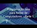 Object Oriented Programming - Java Programming for Computer Networks