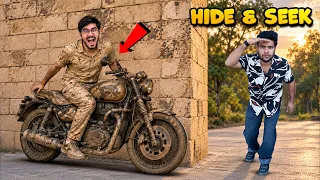 Hide & Seek Challenge On Bike | बाइक पे लुका छुपी का खेल | Winner Gets Party