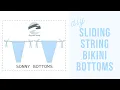DIY Sliding String Bikini Bottoms Sonny Bottoms Katie Fredrickson