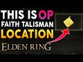Elden Ring - Talisman PERFECT For A MAGE BUILD Two Finger Heirloom Location
