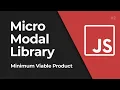 Create a Light Modal JavaScript library - P