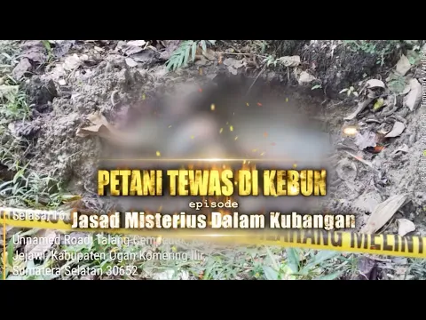 Petani Tewas di Kebun: Jasad Misterius Dalam Kubangan