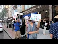 Protesters rally at N J post office