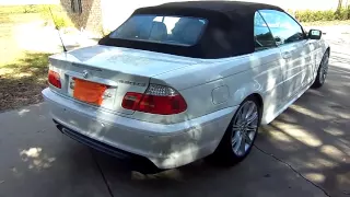 2005 BMW 330Ci Convertible Full Detail Start Up and Tour