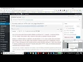 Comment inserer du code HTML dans une page WordPress
