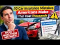 10 Car Insurance Mistakes Americans Make That Cost Thousands Avoid These Costly Errors