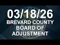 2026 - Brevard County Board of Adjustment