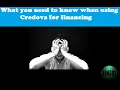 What you need to know when using Credova for financing