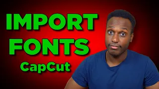 How To Import Fonts To CapCut PC The EASY WAY 