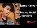 Alif tiktok || kamu nanya || Model Cepmek || Rawr !!! #cepmek #rawr