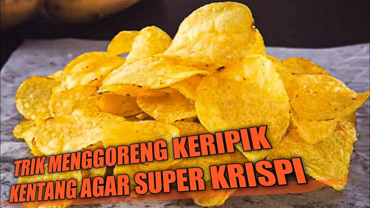 KENTANG KRES KILAT ala LC (tanpa rebus, tanpa dibekukan). 