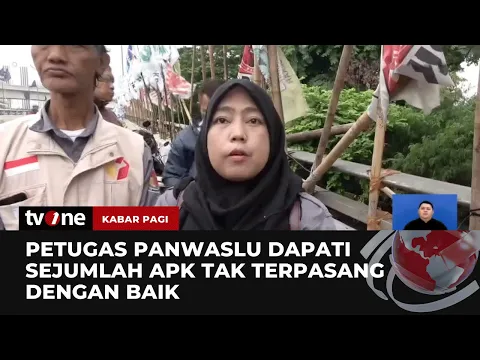 Petugas Bawaslu Datangi TKP Pasutri Terluka Karena Alat Peraga Kampanye