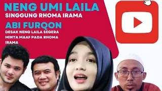 Download NING UMI LAILA AKAN MENIRU RIDHO RHOMA JIKA TIDAK SEGERA MEMINTA MAAF KE RHOMA IRAMA MP3