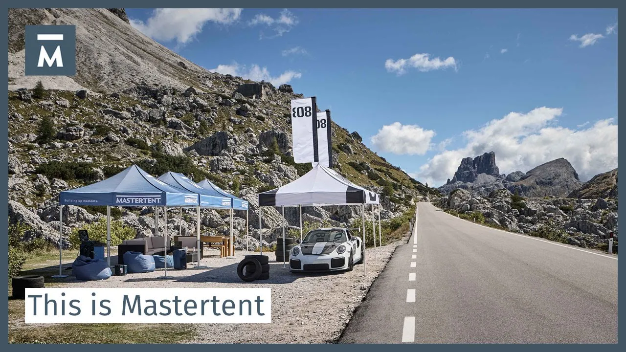Mastertent — Porsche GT2 RS & Mastertent — Building Up Moments (YouTube video ad)