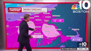 First Alert forecast Snow totals keep increasing for massive storm