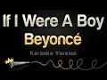 Download Lagu Beyonce - If I Were A Boy (Karaoke Version)