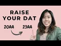 How I raised my DAT score 20AA 23AA Free Resources Dental