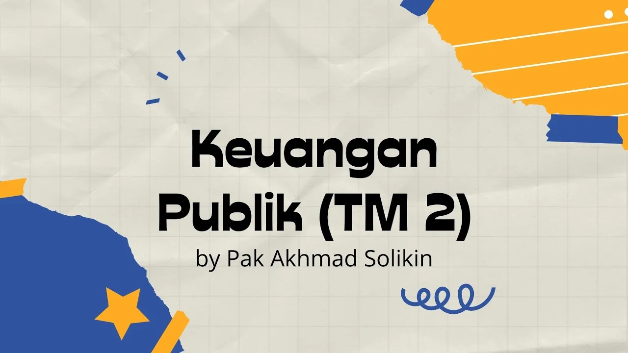 Keuangan Publik - TM 2