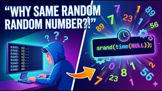Random Number Generation in C rand vs srand time NULL Explained