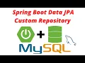 Spring data JPA custom repository