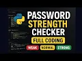 BEST Python Project for Beginners Password Strength Checker