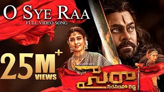 o sye raa full video song telugu chiranjeevi ram charan amit trivedi surender reddy