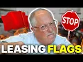 If a Car Dealer DOES THIS LEAVE IMMEDIATELY 3 CAR LEASE Red Flags