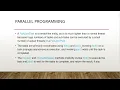 Parallel Programming in Java