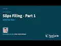 Slips Returns - Part 1 Setup and Import Webinar