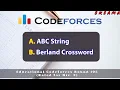 A B ABC String Berland Crossword Educational Codeforces Round 105 Rated for Div 2 sKSama