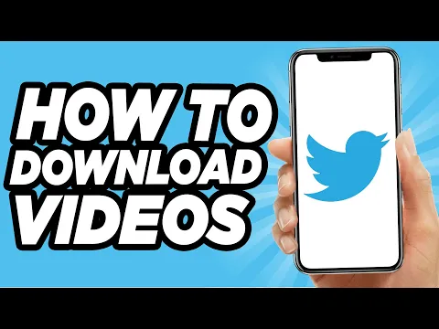 Download MP3 How To Download Videos From Twitter On PC (Easy!)