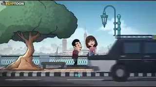 انا وحبيبي لما نقون مع بعض 