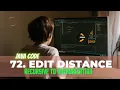 72 Edit Distance LeetCode Solution - Java Detailed Explanation