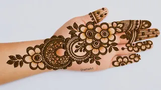 mehandi cone designs easy method