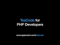 TeaCode for PHP Developers - write PHP code super fast