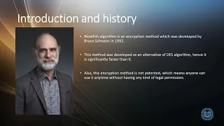 RSA and Blowfish algorithm