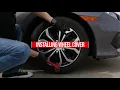Pilot Automotive WH553 16S BS Black Silver 16 Inch 16 Spyder Performance Wheel Cover