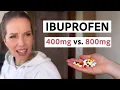 Lagu Ibuprofen 400 vs. 800mg - GLEICHE Wirkung?