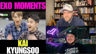 EXO KYUNGSOO KAI MOMENTS REACTION 