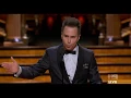 Sam Rockwell wins the Oscar for Supporting Actor 2018