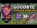 Lagu GLOBAL SUN NEW META LIFESTEAL EMBLEM TERBARU FIGHTER 😱 | MLBB