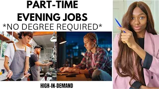 7 Flexible Part-Time Evening Jobs that Can fit into Any Lifestyle