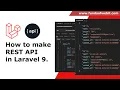 Laravel 9 rest api tutorial How to make rest API in laravel 9 Laravel 9 API CRUD from Scratch