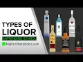 Types of Liquor Bartending School